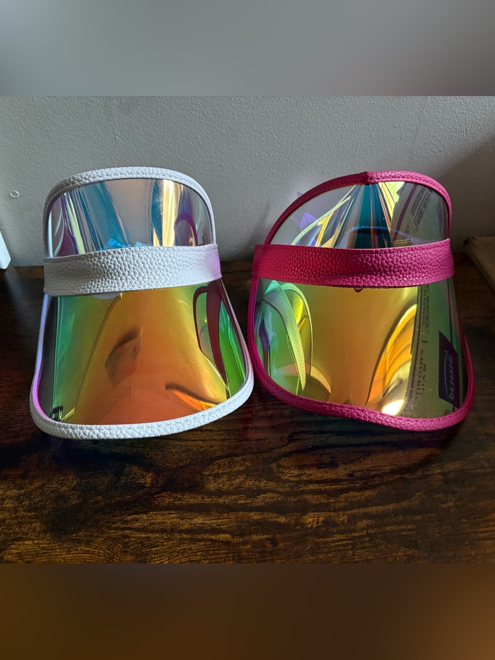 Iridescent Sun Visor - 2 Pieces